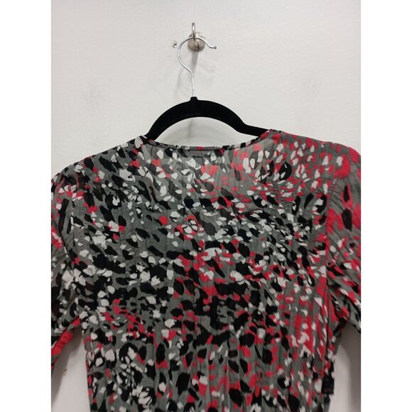 Y2K NY Collection Womens Fairy Grunge Top Small Crinkle Lace Short Sleeve - Picture 9 of 10